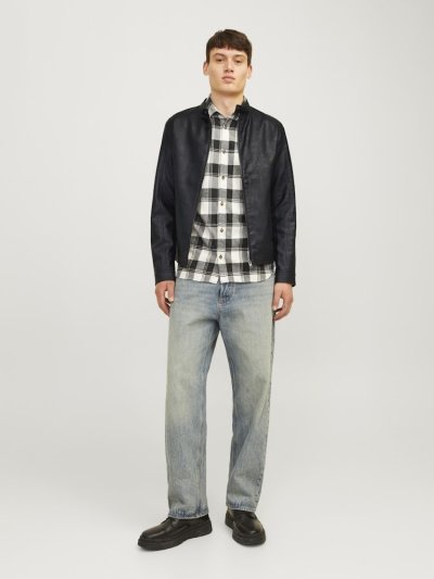 JJEDylan Clean Pu Ceket 12261195