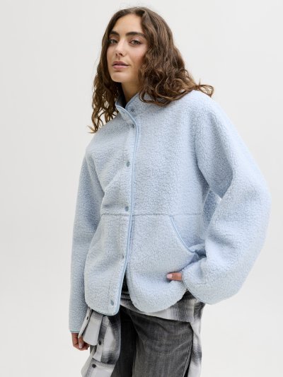 JXVera Leopar Desenli Peluş Ceket 12272583