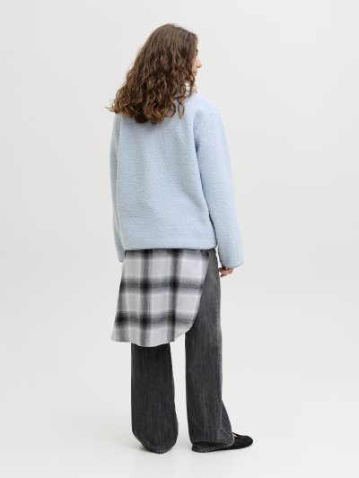 JXVera Leopar Desenli Peluş Ceket 12272583