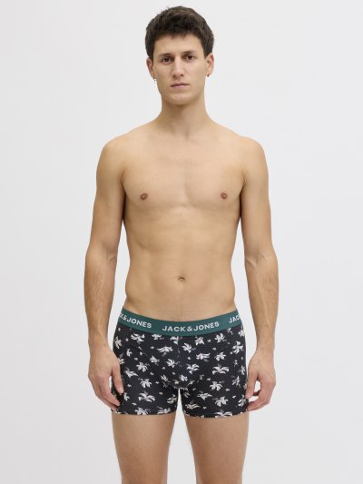 JacTodd Flower 3'lü Paket Boxer 12288821