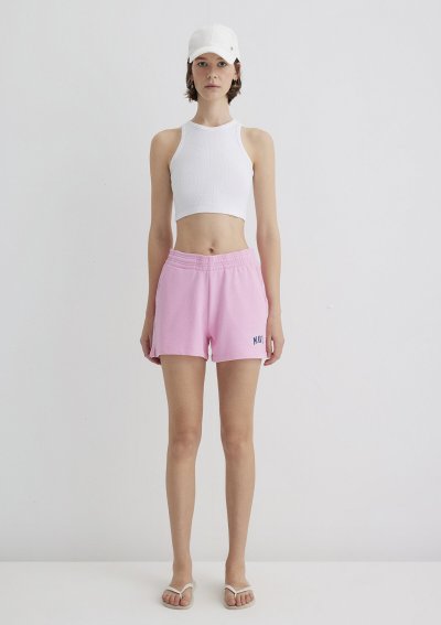 ÖRME ŞORT Şeker Pembe