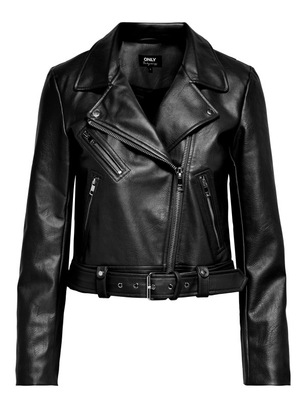 Onlvera Faux Leather Bıker Ceket 15232135 