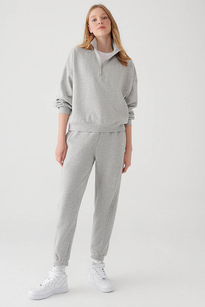 EŞOFMAN ALTI  Gri Melanj