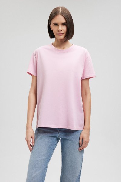 YUVARLAK YAKA TİŞÖRT Lilac Sachet