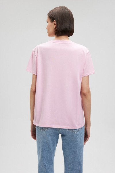 YUVARLAK YAKA TİŞÖRT Lilac Sachet