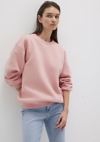 BİSİKLET YAKA SWEATSHIRT Rose Elegance