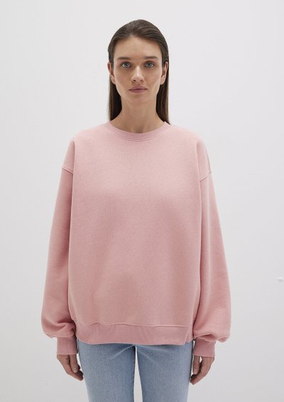 BİSİKLET YAKA SWEATSHIRT Rose Elegance