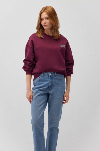 MAVİ LOGO SWEATSHIRT Fig