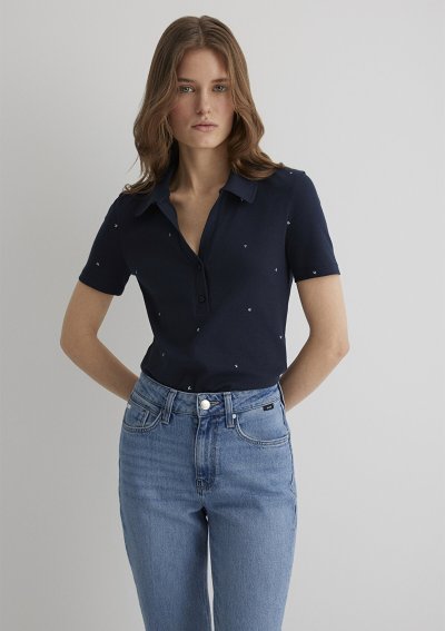 POLO YAKA TİŞÖRT Koyu Lacivert