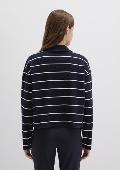 POLO YAKA PENYE Antique White Stripe