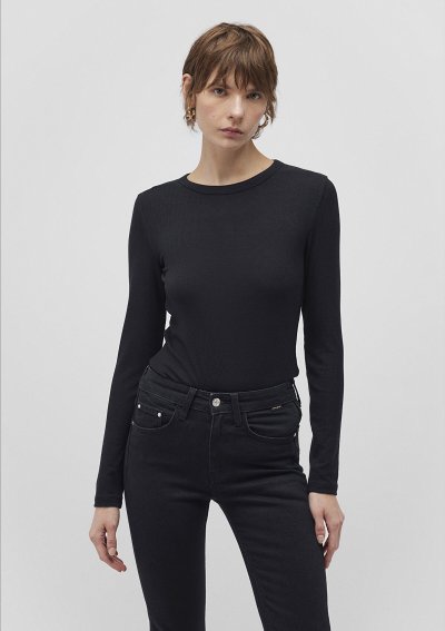 UZUN KOLLU BASIC Siyah