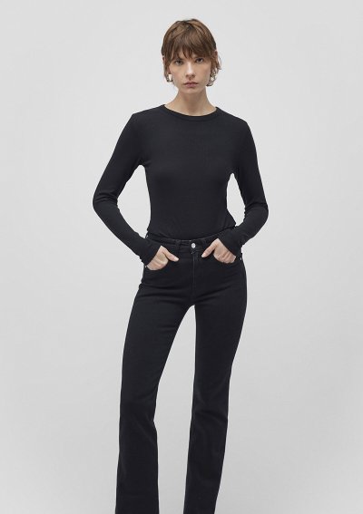 UZUN KOLLU BASIC Siyah