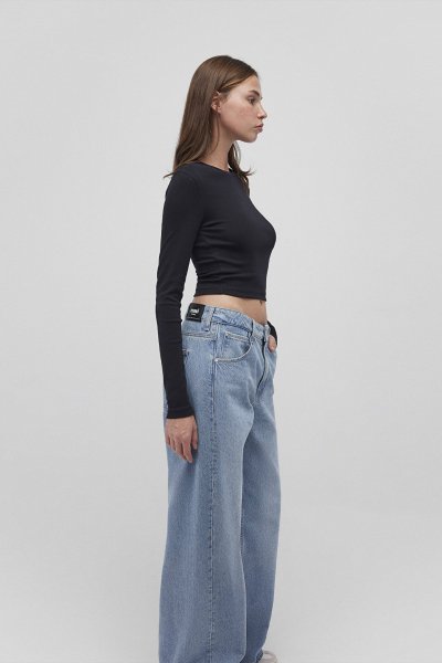 UZUN KOLLU PENYE UST  Siyah