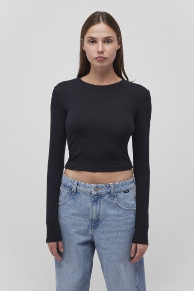 UZUN KOLLU PENYE UST  Siyah