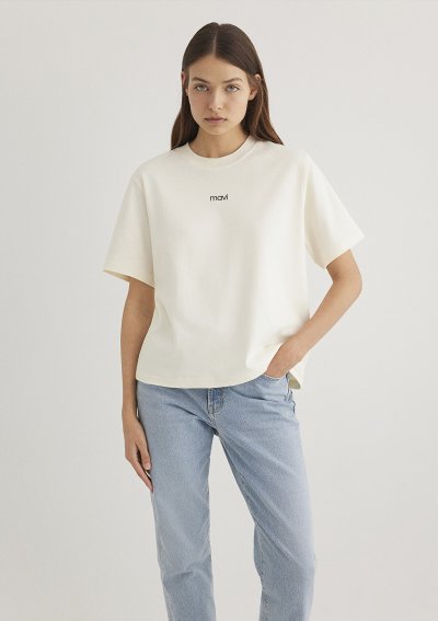 LOGO T-SHIRT Hindistan Cevizi