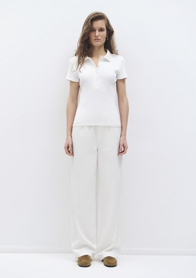 POLO YAKA PENYE Kırık Beyaz