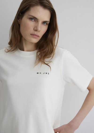 MV BASKILI TİŞÖRT Hindistan Cevizi