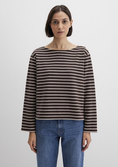 UZUN KOLLU MODELLİ PENYE Tofu Stripe