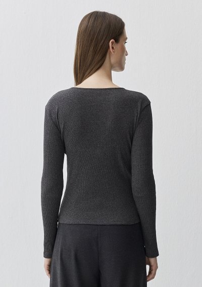 UZUN KOLLU MODELLİ PENYE Koyu Antrasit M