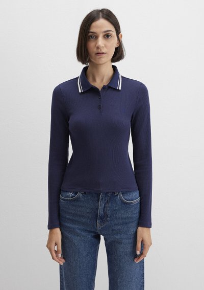 POLO YAKA MODELLI PENYE Derin Lacivert