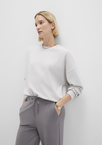 OVERSİZE SWEATSHIRT Açık Gri