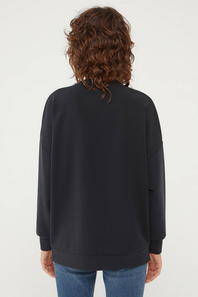 OVERSİZE SWEATSHIRT Siyah