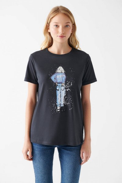 DENIM İSTANBUL TİŞÖRT  Antrasit