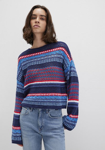 JAKARLI KAZAK Derin Mavi