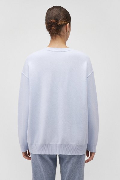 BISIKLET YAKA KAZAK Uçuk Mavi