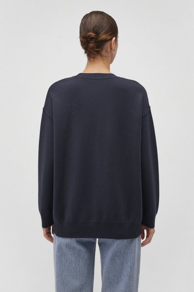 BISIKLET YAKA KAZAK Gökyüzü Lacivert