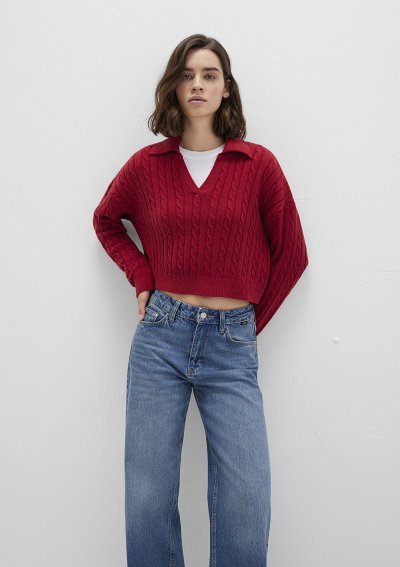 POLO YAKA KAZAK Rio Red