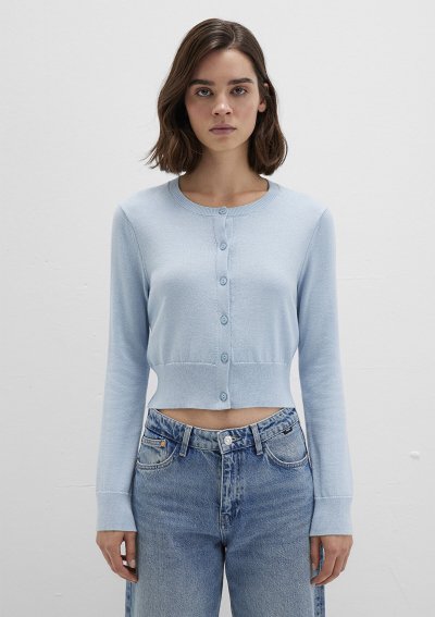 DÜĞMELİ KISA HIRKA Angel Falls