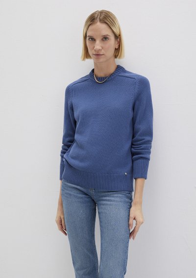 BİSİKLET YAKA KAZAK Derin Lacivert