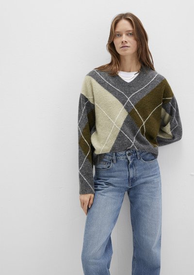 V YAKA KAZAK Antrasit Melange