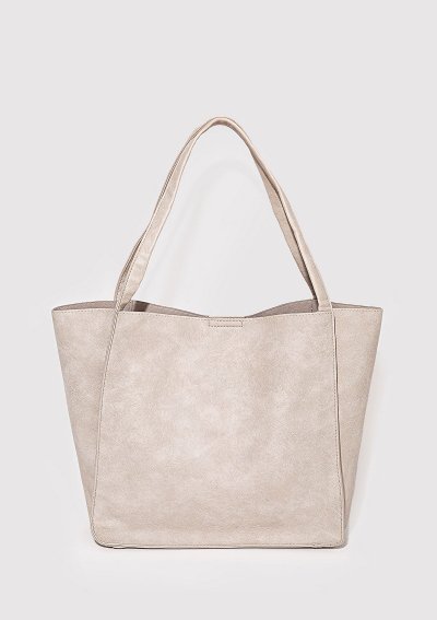 KOL ÇANTASI Taş Gri