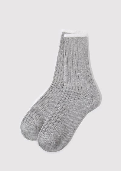 BOT ÇORABI Gri Melanj