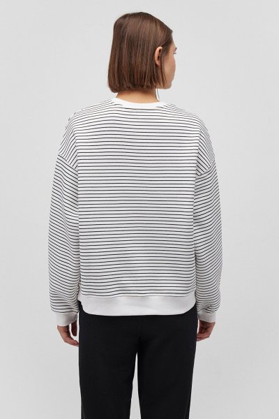 MAVİ BASKILI SWEATSHIRT coconut mılk çiz