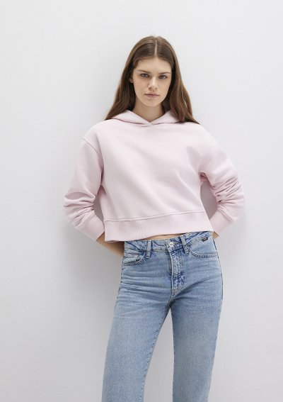 KAPİŞONLU SWEATSHIRT Pale Lilac