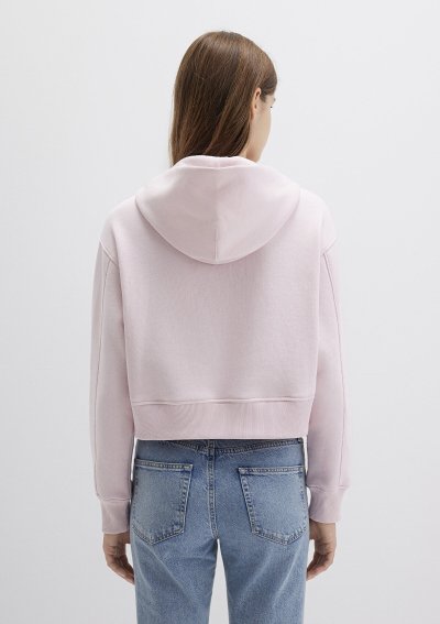 KAPİŞONLU SWEATSHIRT Pale Lilac