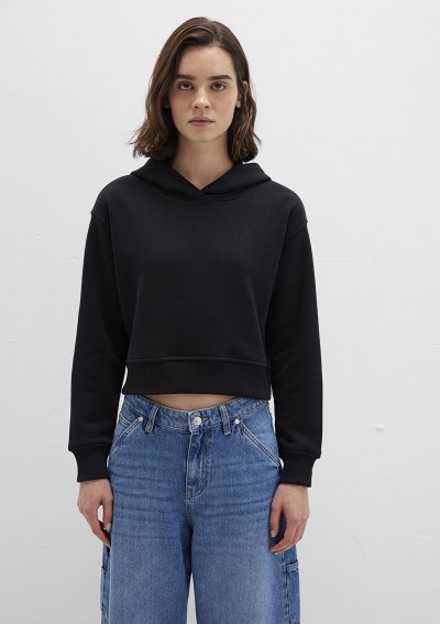 KAPİŞONLU SWEATSHIRT Siyah