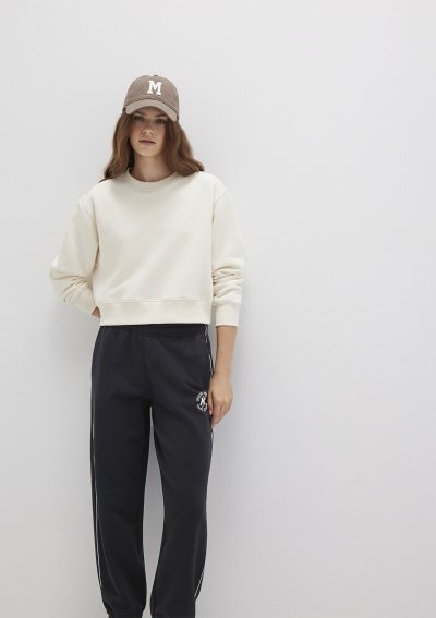 BİSİKLET YAKA SWEATSHIRT Pristine