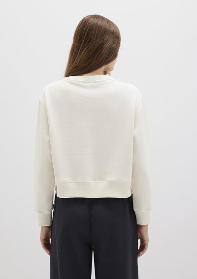 BİSİKLET YAKA SWEATSHIRT Pristine