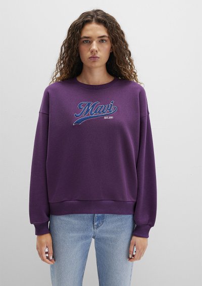 LOGO BASKILI SWEATSHIRT Shadow Purple