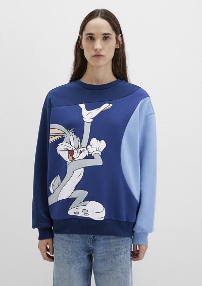 BUGS BUNNY BASKILI SWEATSHIRT Pageant Bl