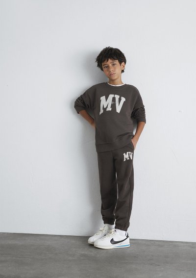 MV LOGO BASKILI ÖRME PANTOLON Turkish Co