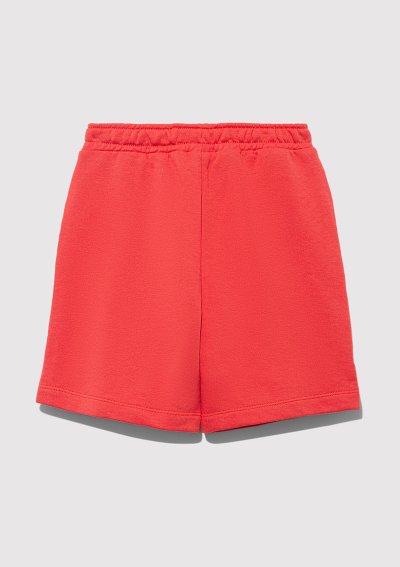 MAVİ BASKILI ŞORT Koyu Mercan