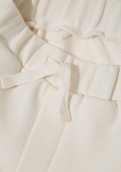 FUTURE BASKILI ORGANİK PAMUKLU ŞORT Açık