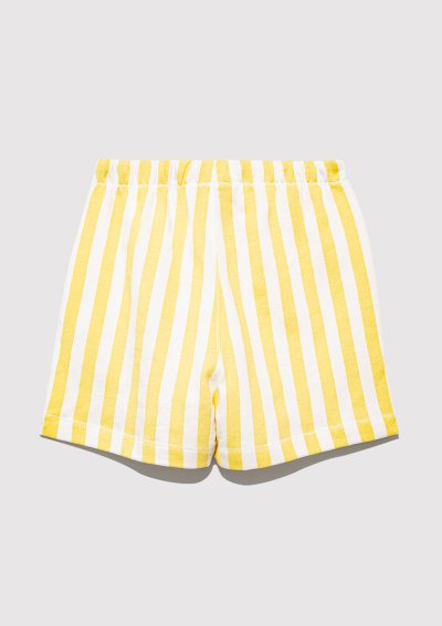 ÇİZGİLİ ÖRME ŞORT pineapple slice çizgil