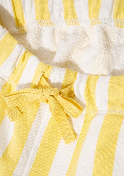 ÇİZGİLİ ÖRME ŞORT pineapple slice çizgil