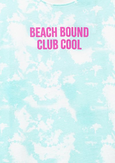 BEACH BOUND BATİK BASKILI TİŞÖRT Limpet